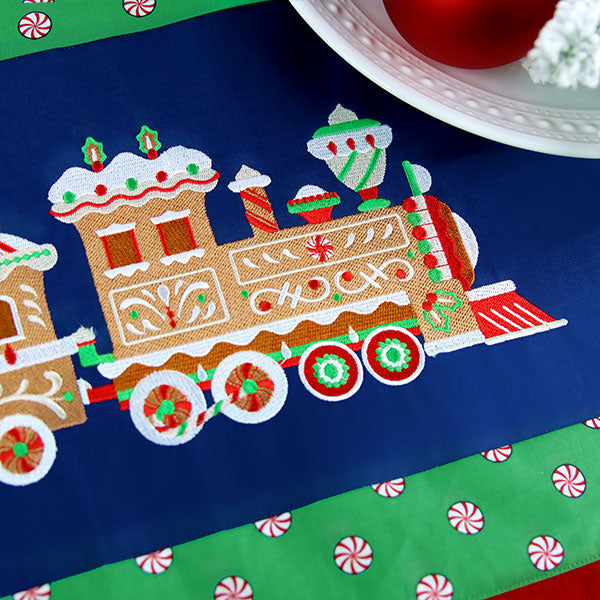 Christmas Gingerbread Train - Engine