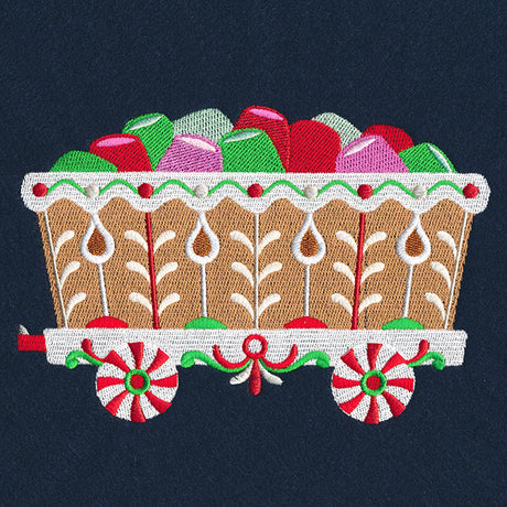 Christmas Gingerbread Train - Candy Box Car