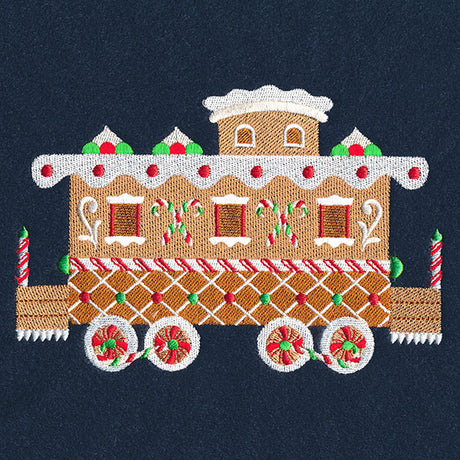 Christmas Gingerbread Train - Caboose