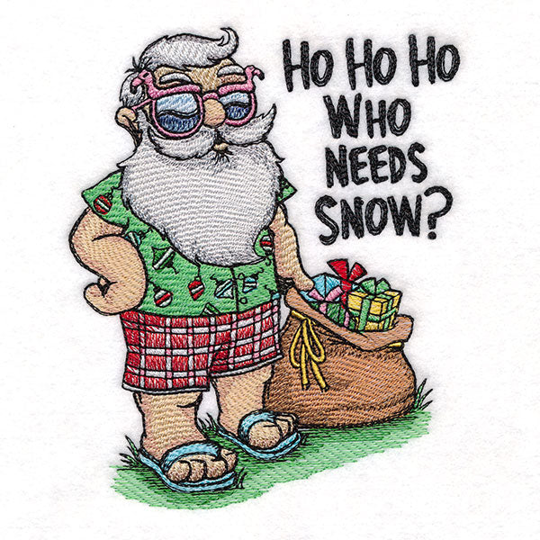 Who Needs Snow Island Santa