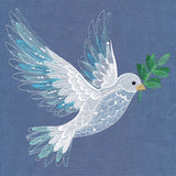 Textured for Christmas Dove