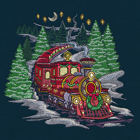 All Aboard the Christmas Train Scene