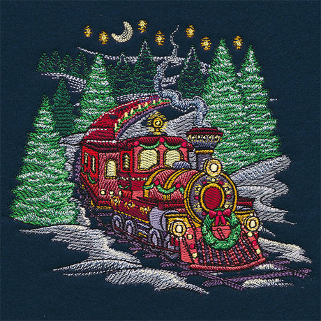 All Aboard the Christmas Train Scene
