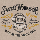 Santa's Workshop - Made at the North Pole Market Sign