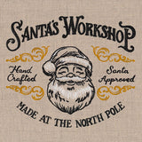 Santa's Workshop - Made at the North Pole Market Sign
