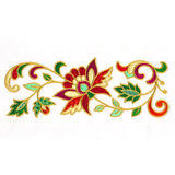 Jacobean Christmas Border