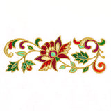 Jacobean Christmas Border