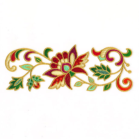 Jacobean Christmas Border