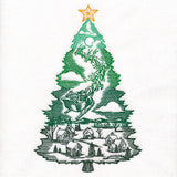 Santa's Flight Christmas Tree