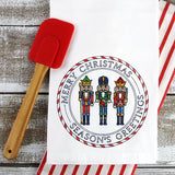 Merry Christmas Nutcracker Stamp