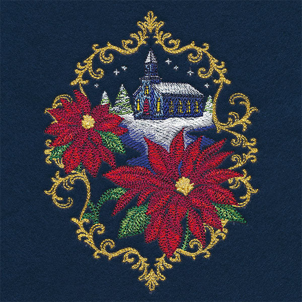 Filigree and Faith Poinsettia Church Medley
