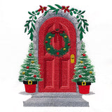 Welcome to Christmas Entryway Door