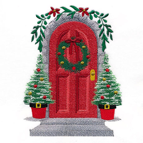 Welcome to Christmas Entryway Door