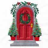 Welcome to Christmas Entryway Door