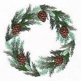Rustic Delights Pine Boughs and Cones Wreath