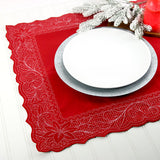 On the Edge of Beauty Christmas Border