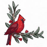 Cardinal at Christmas - Male