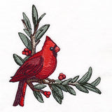 Cardinal at Christmas - Male