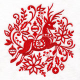 Simply Christmas Reindeer Circle