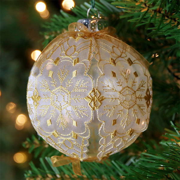 Decadent Christmas Dreams Ornament Cover (Organza)