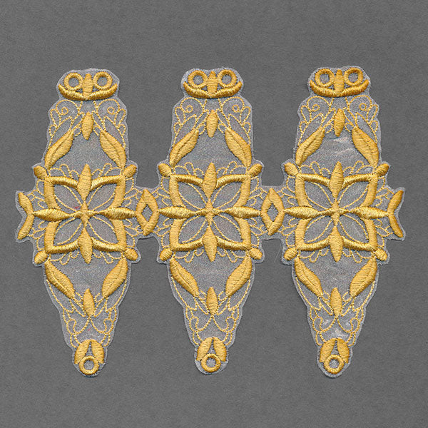 Kaleidoscope Christmas Ornament Cover (Organza)