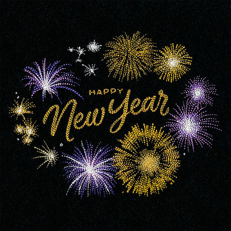 Happy New Year's Fireworks