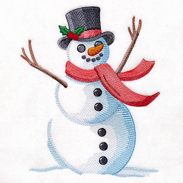 Merry for Christmas Snowman