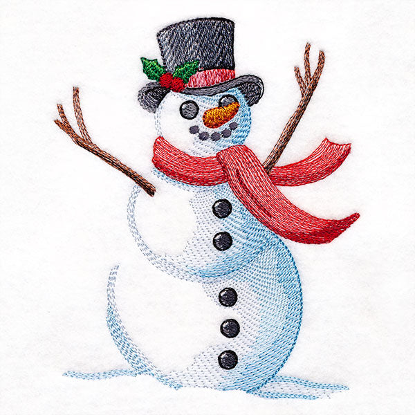 Merry for Christmas Snowman