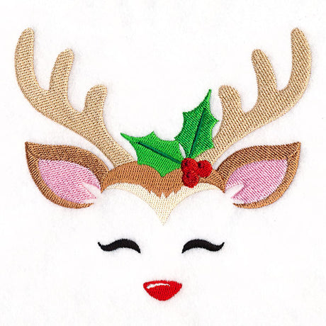 Sweet Tidings Christmas Reindeer Face