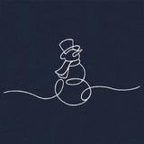 Continuous Holiday Joy Border - Snowman