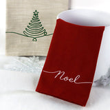 Continuous Holiday Joy Border - Christmas Tree