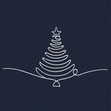 Continuous Holiday Joy Border - Christmas Tree