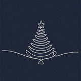 Continuous Holiday Joy Border - Christmas Tree