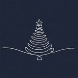 Continuous Holiday Joy Border - Christmas Tree
