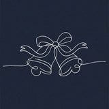 Continuous Holiday Joy Border - Bells