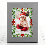 Holiday Botanicals & Cheer Photo Frame (Battenburg Lace)