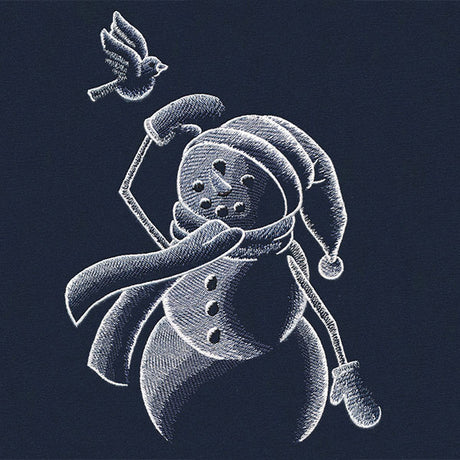 Sheer Winter Wonder Snowman