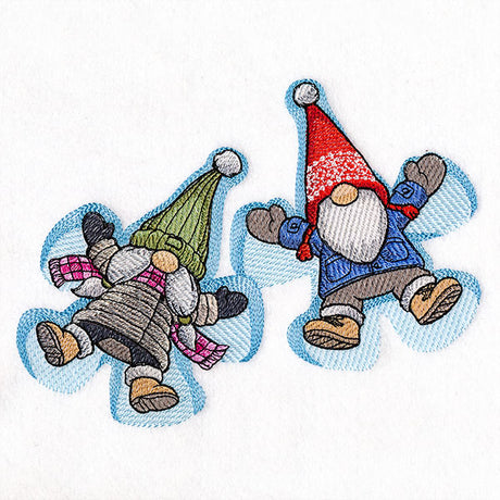Winter Fun Snow Angel Gnomes