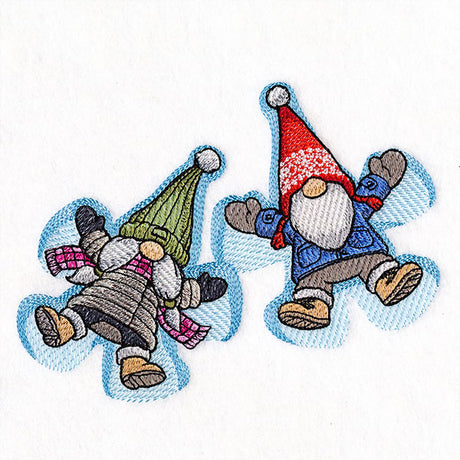 Winter Fun Snow Angel Gnomes
