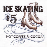 Winter Fun Market Sign - Ice Skating