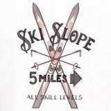 Winter Fun Market Sign - Ski Slope