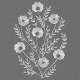 Embellished with Blooms Feature (Whitework)