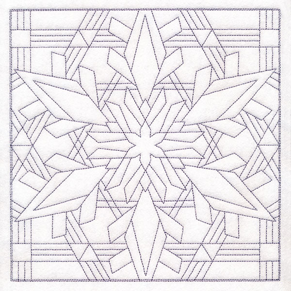 Magic of Snowflakes Quilting 1 (Double Run)