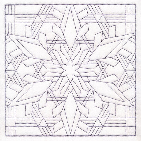 Magic of Snowflakes Quilting 1 (Double Run)
