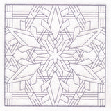 Magic of Snowflakes Quilting 1 (Double Run)