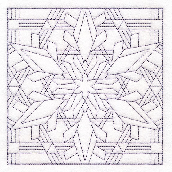 Magic of Snowflakes Quilting 1 (Double Run)
