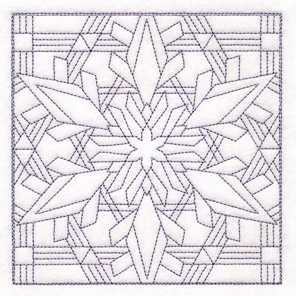 Magic of Snowflakes Quilting 1 (Double Run)