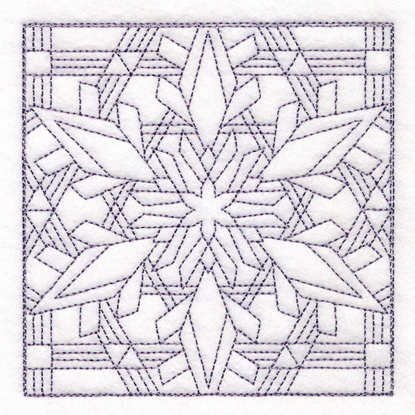 Magic of Snowflakes Quilting 1 (Double Run)