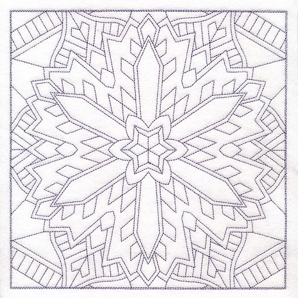 Magic of Snowflakes Quilting 2 (Double Run)