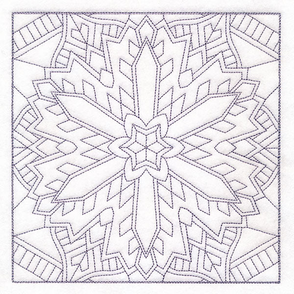 Magic of Snowflakes Quilting 2 (Double Run)